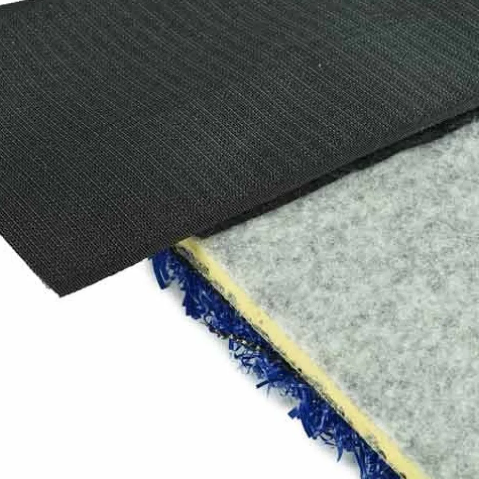 Hook and Loop Attachment Option at Seams per SF