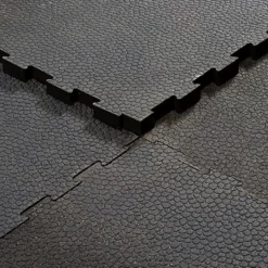 Horse Stall Interlocking 6 Ft. Border Mat Cobblestone 3/4 Inch 2x6 Ft.