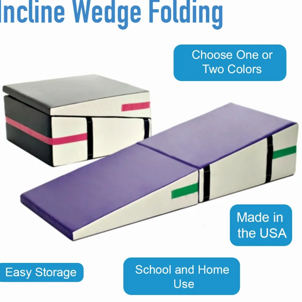 Incline Wedge Folding 60 x 84 x 18 Inches