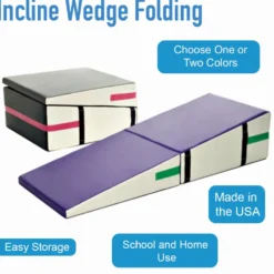 Incline Wedge Folding 36 x 72 x 16 Inches