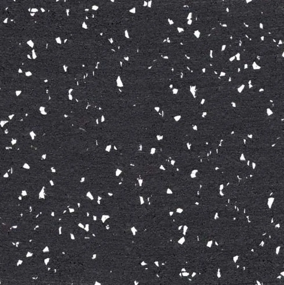 Interlocking Rubber Tile 10% Color 8mm x 23x23 Inch Eureka