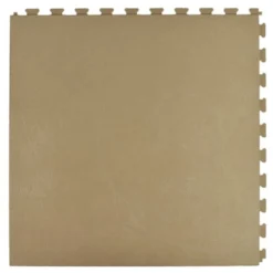 Leather PVC Floor Tile Colors 6 tiles 5mm x 20x20 Inches