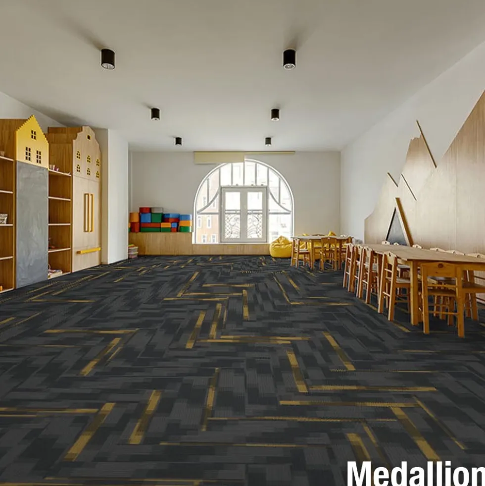 Magnify Commercial Carpet Planks 1/4 Inch x 12x48 Inches Carton of 14