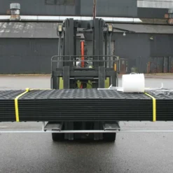 Mat-Pak Ground Protection Diamond Black - 12 Mats Kit 1/2 Inch x 3x8 Ft.