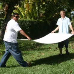 Mat-Pak Ground Protection Diamond-VersaMat Clear 1/2 Inch x 3x8 Ft.