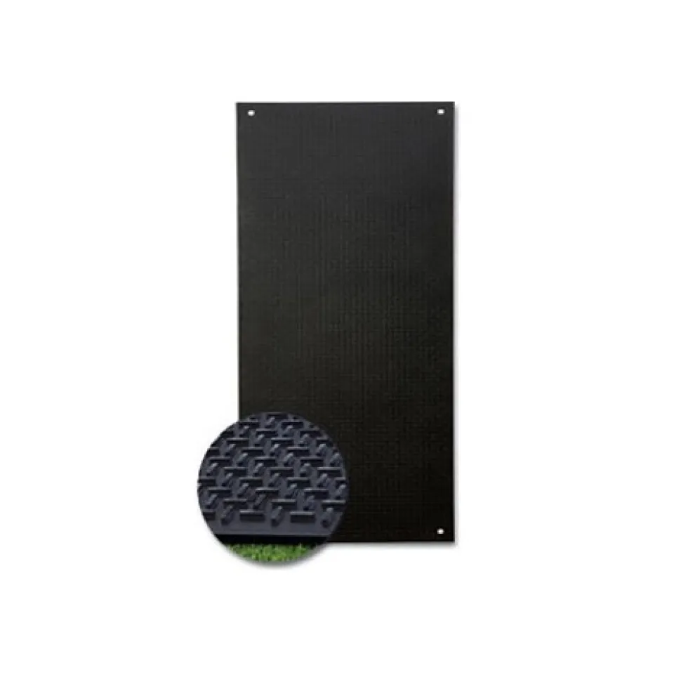 Mat-Pak Ground Protection VersaMat Tread Black 1/2 Inch x 3x8 Ft.