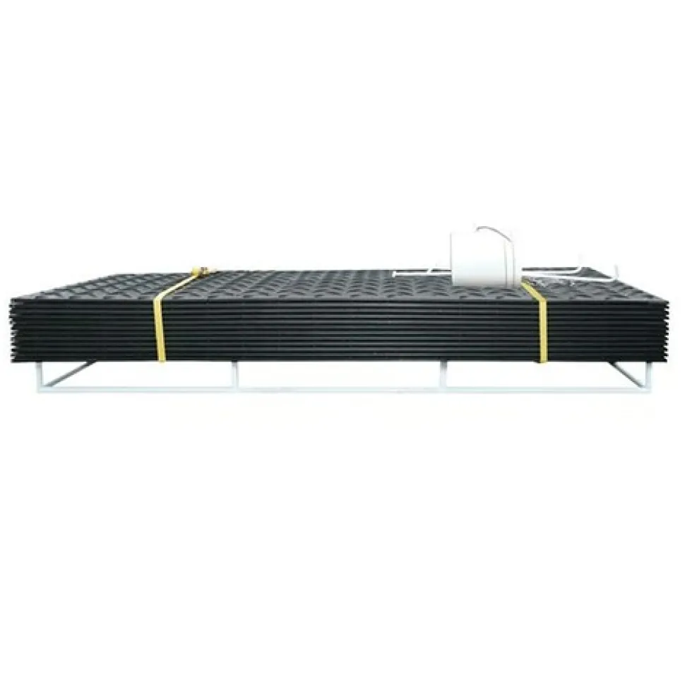 Mat-Pak Ground Protection VersaMat Tread Black 1/2 Inch x 4x8 Ft.