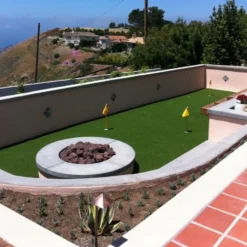 Perfect Putt Artificial Grass Turf Roll 9/16 Inch x 15 Ft. Wide Per SF