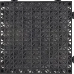 Perforated Tile - Heavy Duty - 3/4 Inch Black