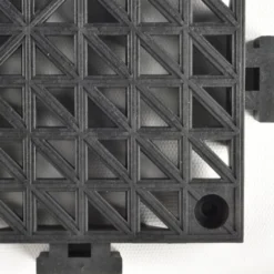 Perforated Tile - Heavy Duty - 3/4 Inch Black