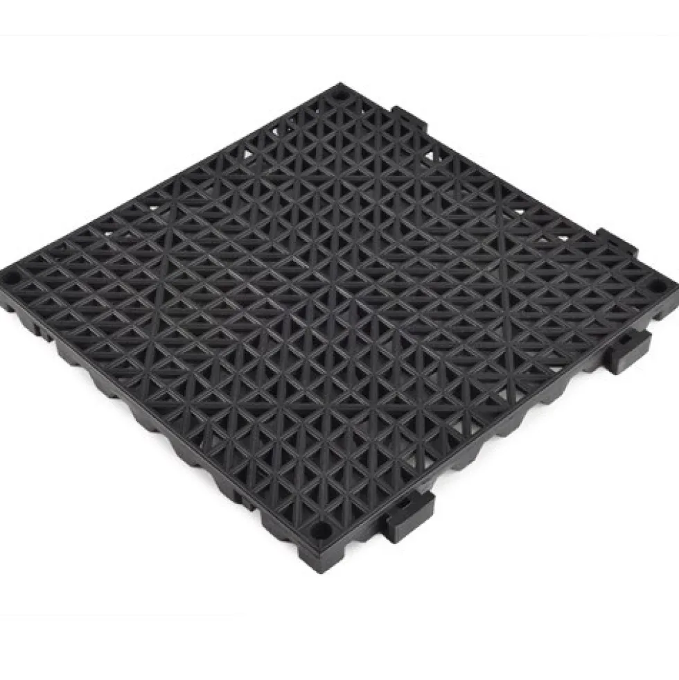Perforated Tile - Heavy Duty - 3/4 Inch Black