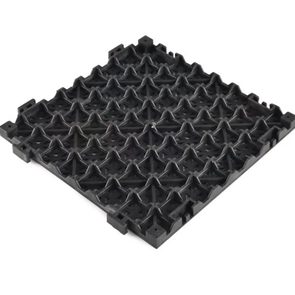 Perforated Tile - Heavy Duty - 3/4 Inch Black
