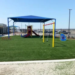 Play Time Playground Green 1-1/4 Inch Turf with 2.25 Inch Pad Per SF