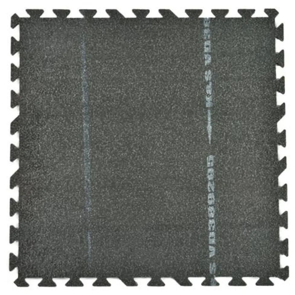 Plush Comfort Carpet Tile 5/8 Inch x 10x20 Ft. Kit Beveled Edges