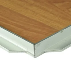 Portable Dance Floor Seamless Wood Grain Cam Lock 1/2 Inch x 3x4 Ft.