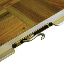 Portable Dance Floor Seamless Wood Grain Cam Lock 1/2 Inch x 3x3 Ft.
