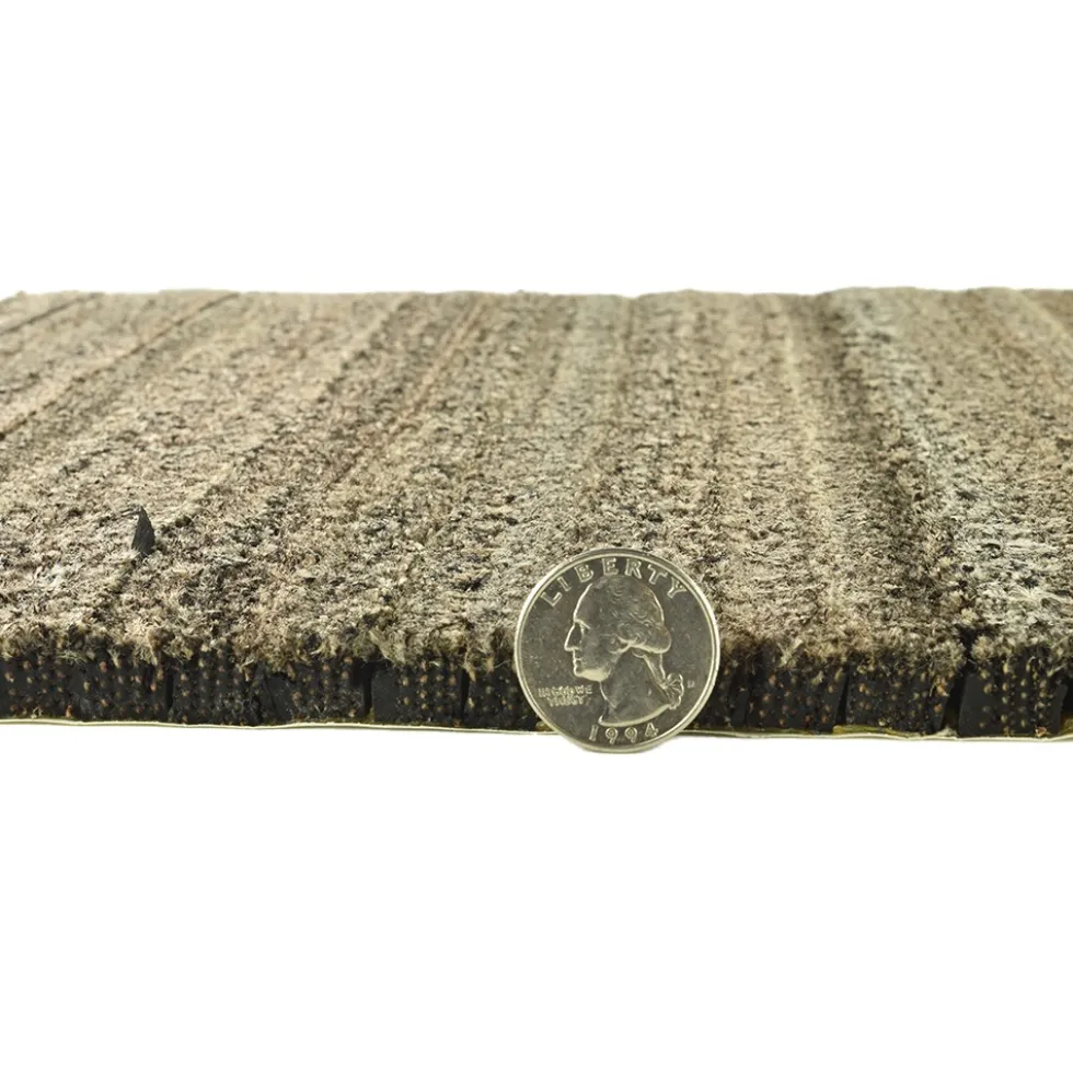 Recycled Tire Rubber Floor Tiles 3/8 x 12x12 Inches Carton of 25