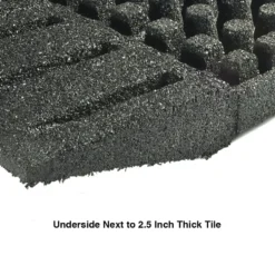 Reducer for dBTile and Max Playground Tile Black 2.5 x 48x8 Inch