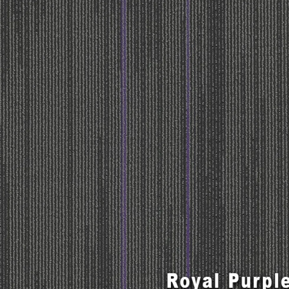 Reverb Commercial Carpet Tiles 1/4 Inch x 24x24 Inches Carton of 18