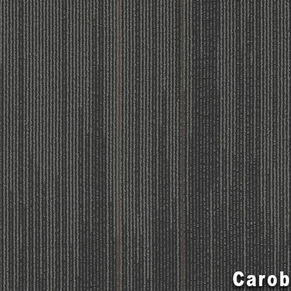Reverb Commercial Carpet Tiles 1/4 Inch x 24x24 Inches Carton of 18