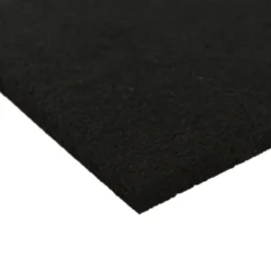 Rolled Rubber Eureka 8 mm Black Per SF