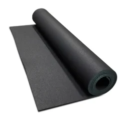 Rolled Rubber Pacific 1/8 Inch Black Per SF