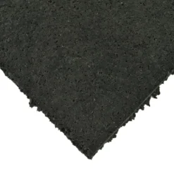 Rolled Rubber Pacific 1/2 Inch Black Per SF
