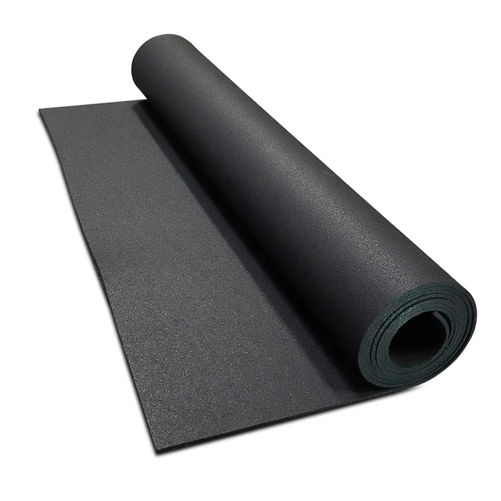 Rolled Rubber Pacific 1/2 Inch Black Per SF