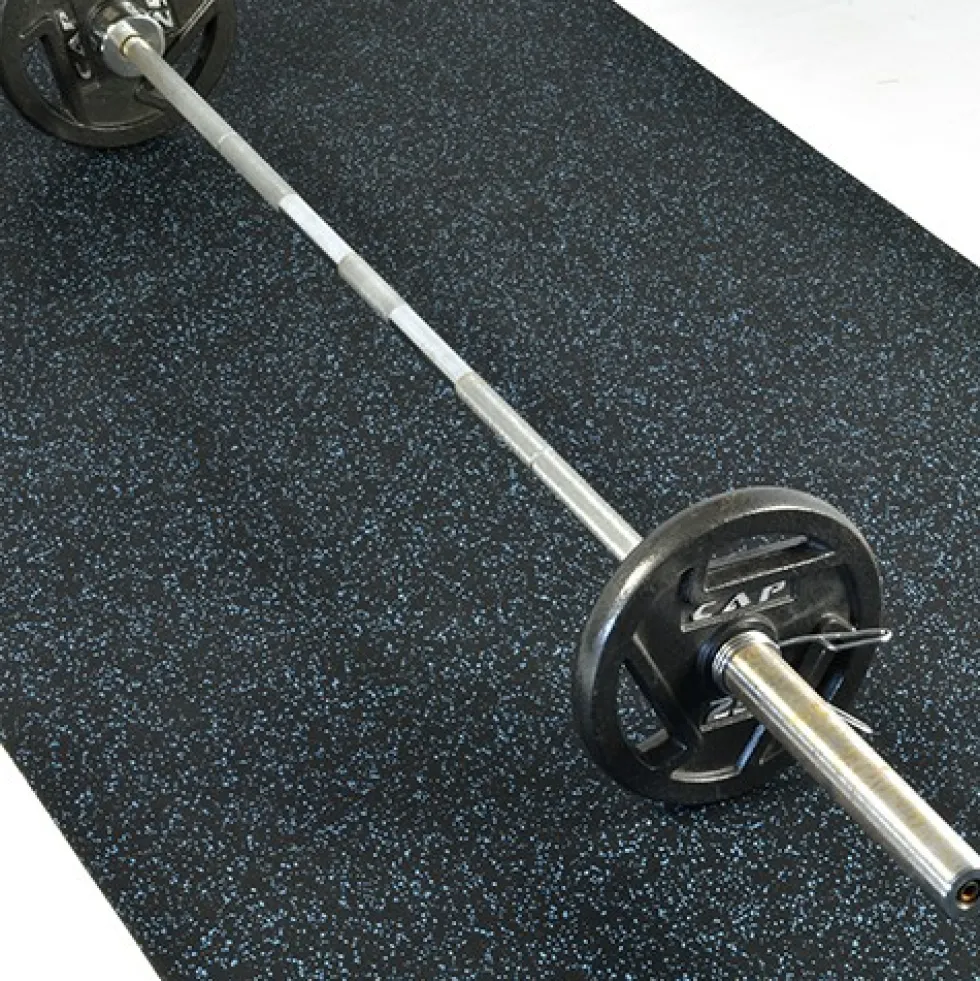 Rolled Rubber Sport 1/4 Inch 10% Blue Per SF