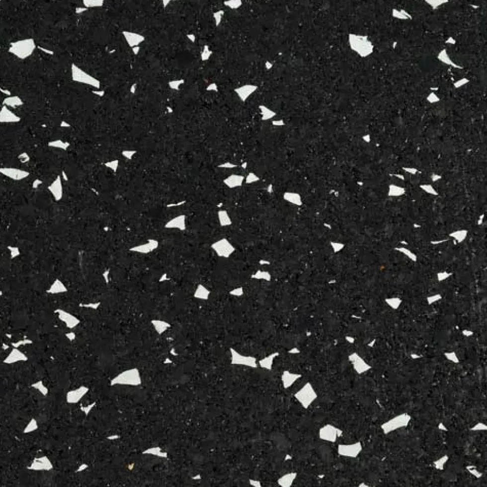 Rolled Rubber Sport 1/4 Inch 10% Gray Per SF
