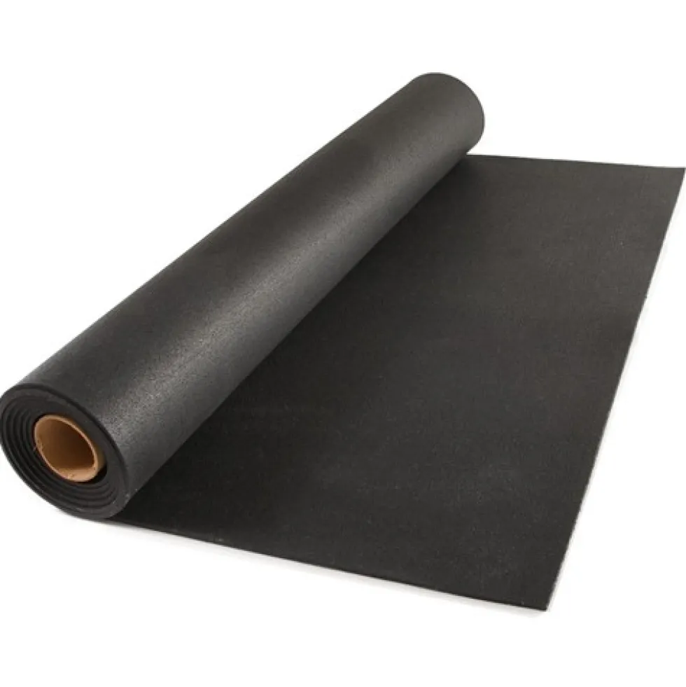Rolled Rubber Sport 8 mm Black Per SF