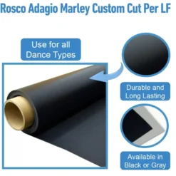 Rosco Adagio Marley Custom Cut Per LF