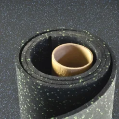 Rubber Flooring Roll Geneva 3/8 Inch 10% Premium Color Per SF