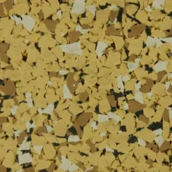 Rubber Flooring Tiles Nuclear 3/8 Inch x 3x3 Ft.