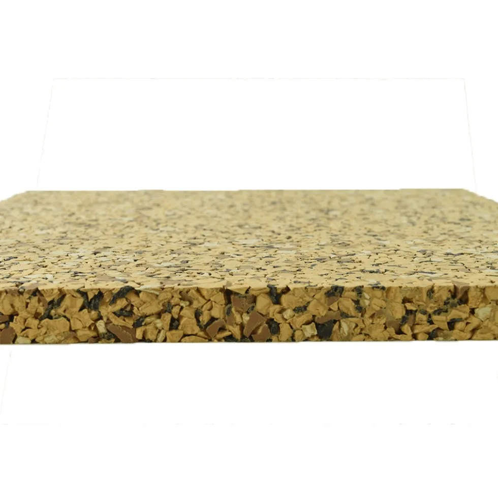 Rubber Flooring Tiles Nuclear 3/8 Inch x 3x3 Ft.