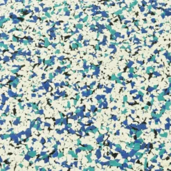 Rubber Flooring Tiles Nuclear 3/8 Inch x 3x3 Ft.