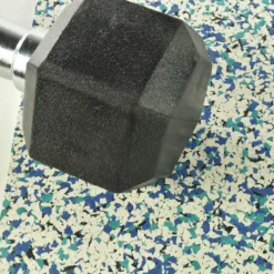 Rubber Flooring Tiles Nuclear 1/4 Inch x 3x3 Ft.