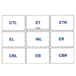 Rubber Horse Stall Mat Classic Interlocking 3/4 Inch x 4x6 Ft. Custom Per SF