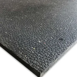 Rubber Mat 4x6 Ft x 3/4 Inch Black Trued