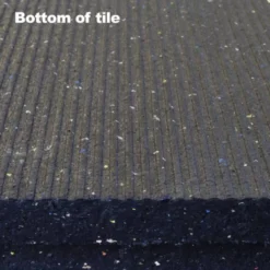 Rubber Mat 4x6 Ft x 3/4 Inch Black Trued