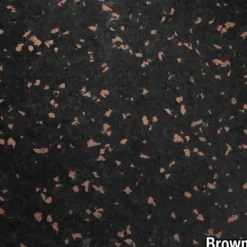 Rubber Tile Interlocking 10% Color Custom 1/4 Inch x 2x2 Ft. Pacific