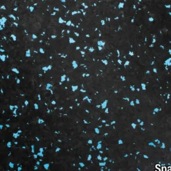 Rubber Tile Interlocking 10% Color Custom Pacific 1/2 Inch x 2x2 Ft.