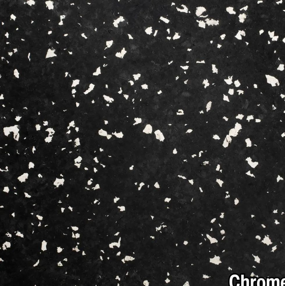Rubber Tile Interlocking 10% Color Custom Pacific 1/2 Inch x 2x2 Ft.