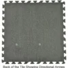 Rustic Wood Grain Trade Show Center Tile 1/2 Inch x 24x24 Inches