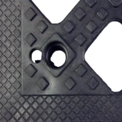 Safety Matta Perforated Black 1 Inch x 20x20 Inches