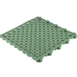 Safety Matta Perforated Green 1 Inch x 20x20 Inches