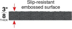 Safety Soft Foot Mat 2x60 Feet with DuraShield
