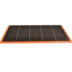 Safety Stance 3-Side Rubber Anti-Fatigue Mat 7/8 x 38x64 Inch
