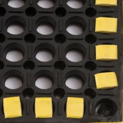 Safety TruTread Perforated Fatigue Mat 4-Sided 40x52 Inches