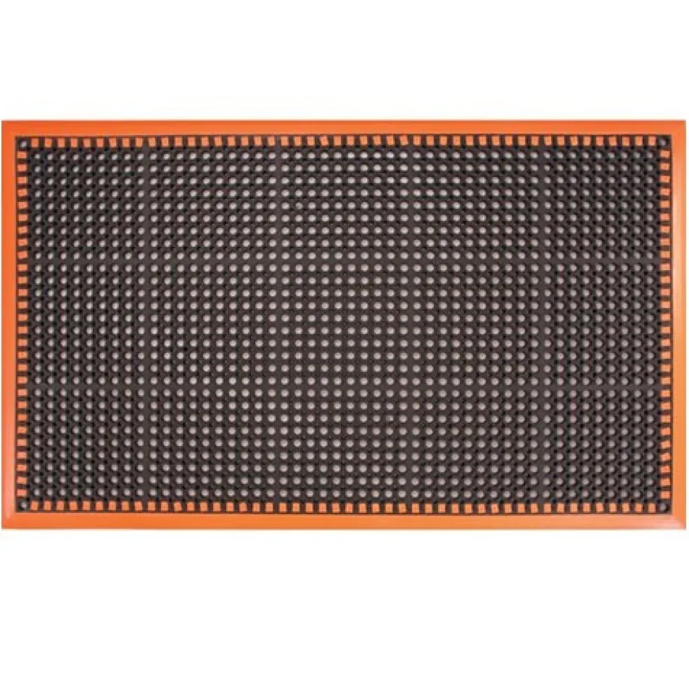 Safety TruTread Perforated Fatigue Mat 4-Sided 28x40 Inches
